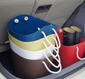 cestino Balcolore Hachiman per auto contenitore portatile multiuso